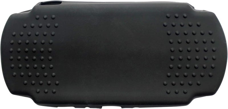 Sonuen غطاء حماية سيليكون لجهاز PSP 2000 3000 غلاف واقي ناعم للسفر (أسود) - Image 2